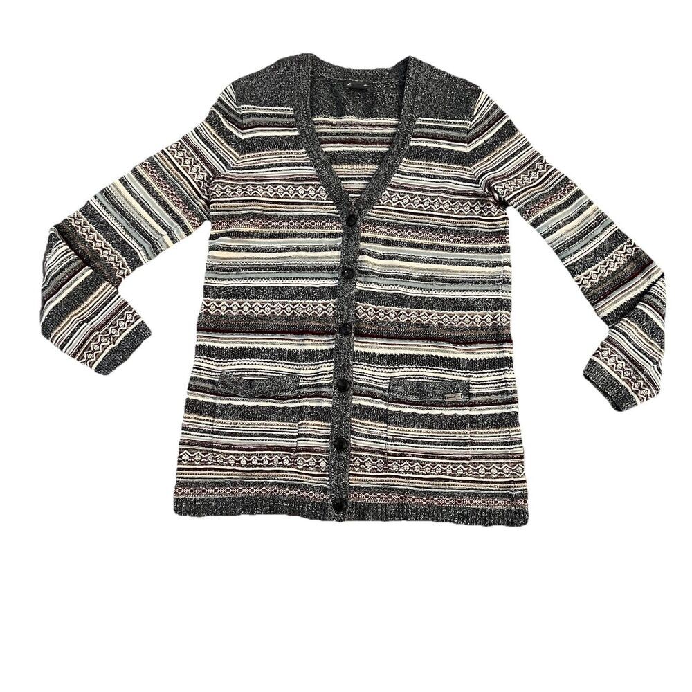 Eddie Bauer Women’s Sweater Medium Long Cardigan